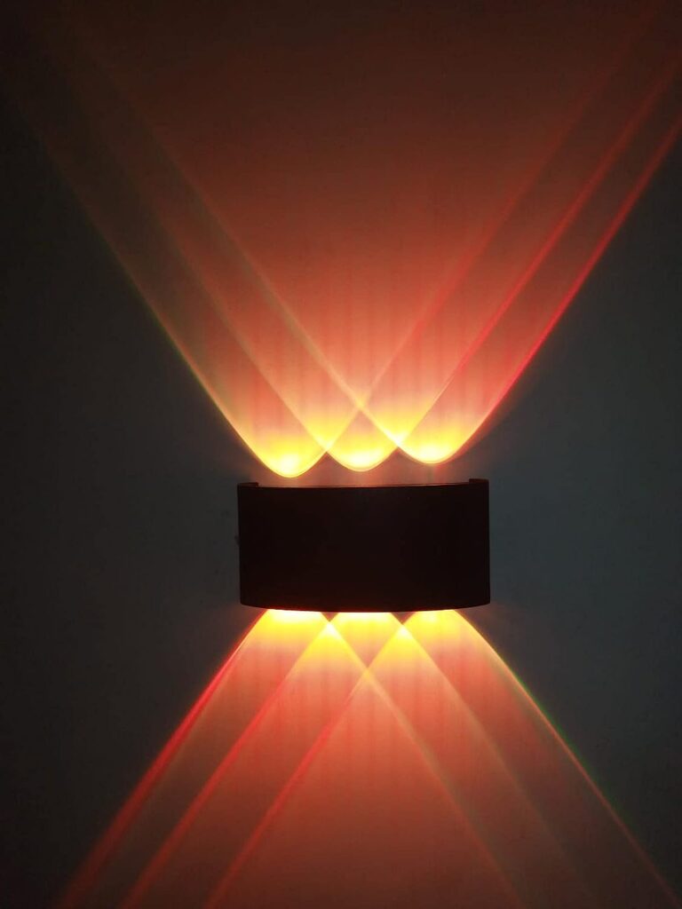 FILLISKA LED Indoor Outdoor UP Down Wall Light With Auto Colour